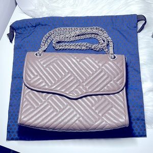 Rebecca Minkoff affair bag leather purse clutch shoulder crossbody bag